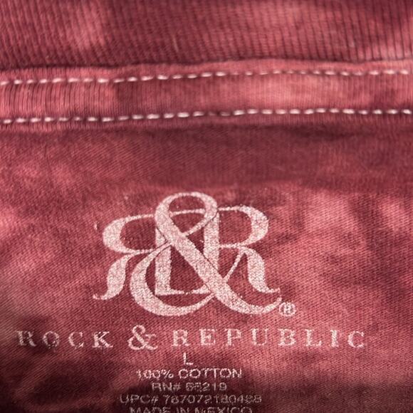 Rock & Republic T-Shirt - Men's Large‎ - Picture 2 of 5